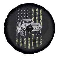 Camouflage American Flag UTV Side By Side SXS Off Road Car Spare Tire Cover - Wonder Print Shop