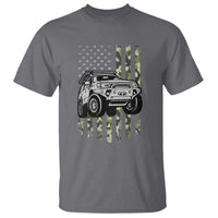 Camouflage American Flag UTV Side By Side SXS Off Road Car T Shirt - Wonder Print Shop