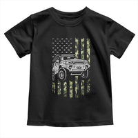 Camouflage American Flag UTV Side By Side SXS Off Road Car Toddler T Shirt - Wonder Print Shop