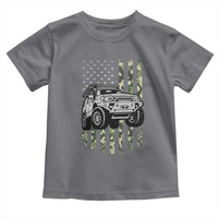 Camouflage American Flag UTV Side By Side SXS Off Road Car Toddler T Shirt - Wonder Print Shop