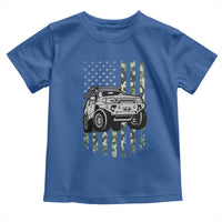 Camouflage American Flag UTV Side By Side SXS Off Road Car Toddler T Shirt - Wonder Print Shop