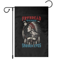 Native American Women Garden Flag Frybread Thighs Skoden Eyes Dreamcatcher - Wonder Print Shop