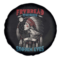 Native American Women Spare Tire Cover Frybread Thighs Skoden Eyes Dreamcatcher - Wonder Print Shop