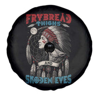 Native American Women Spare Tire Cover Frybread Thighs Skoden Eyes Dreamcatcher - Wonder Print Shop