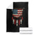 Native American Vintage Feathers USA Flag Throw Blanket - Wonder Print Shop