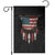 Native American Vintage Feathers USA Flag Garden Flag - Wonder Print Shop