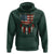 Native American Vintage Feathers USA Flag Hoodie - Wonder Print Shop