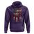 Native American Vintage Feathers USA Flag Hoodie - Wonder Print Shop