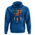 Native American Vintage Feathers USA Flag Hoodie - Wonder Print Shop