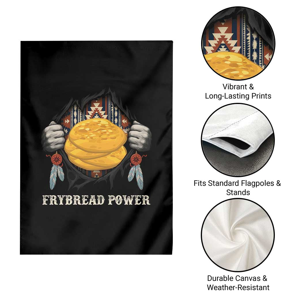 Frybread Power Garden Flag Native American Indian Food - Wonder Print Shop