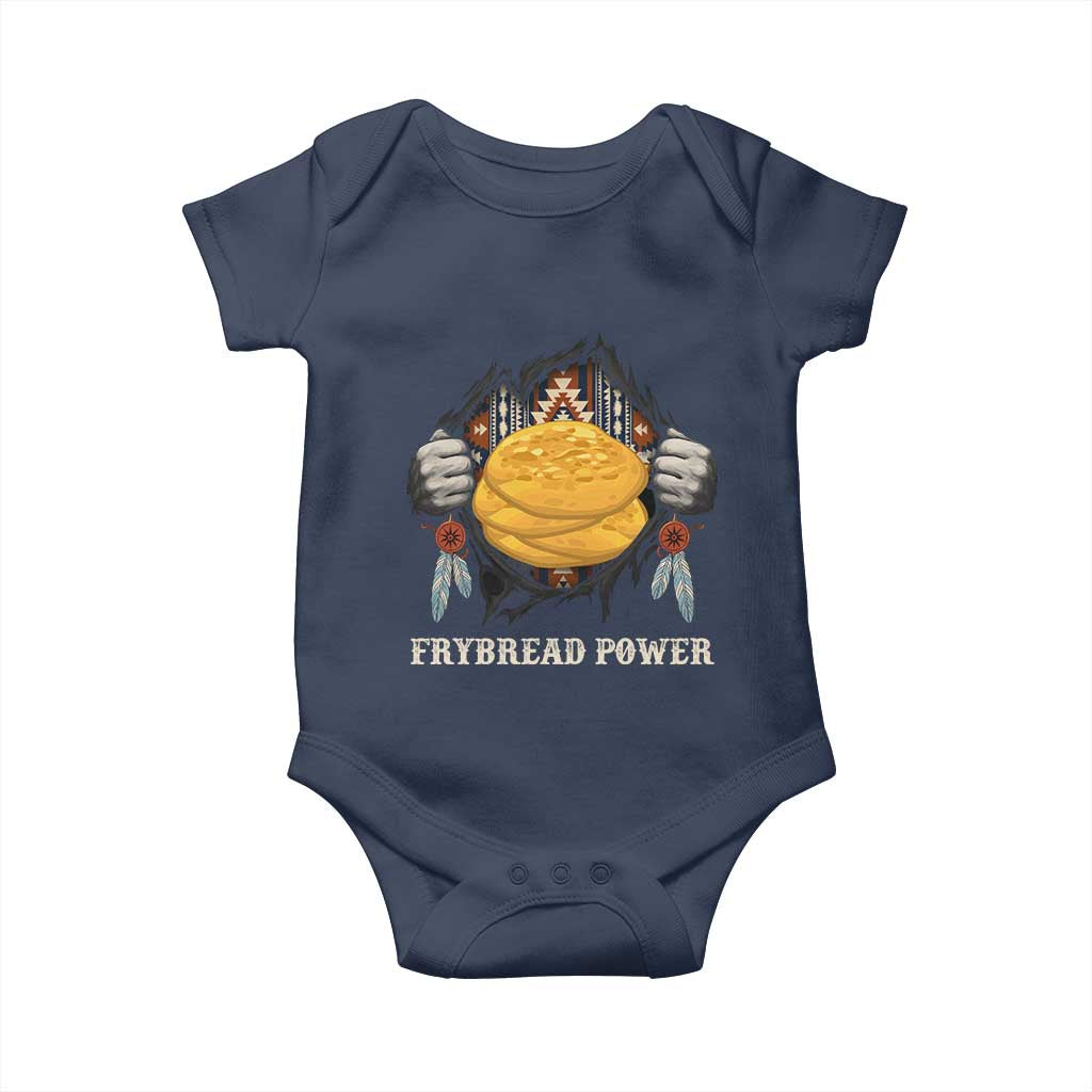 Frybread Power Baby Onesie Native American Indian Food - Wonder Print Shop