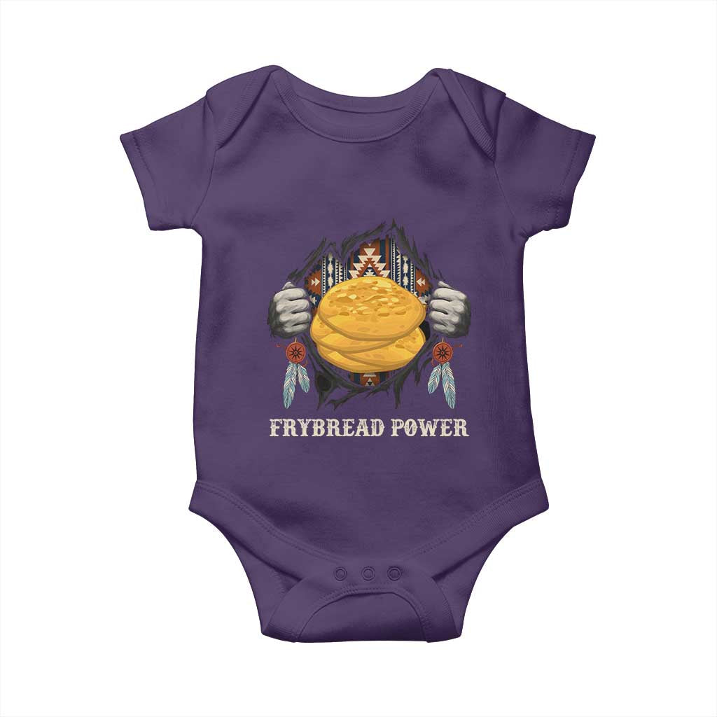 Frybread Power Baby Onesie Native American Indian Food - Wonder Print Shop