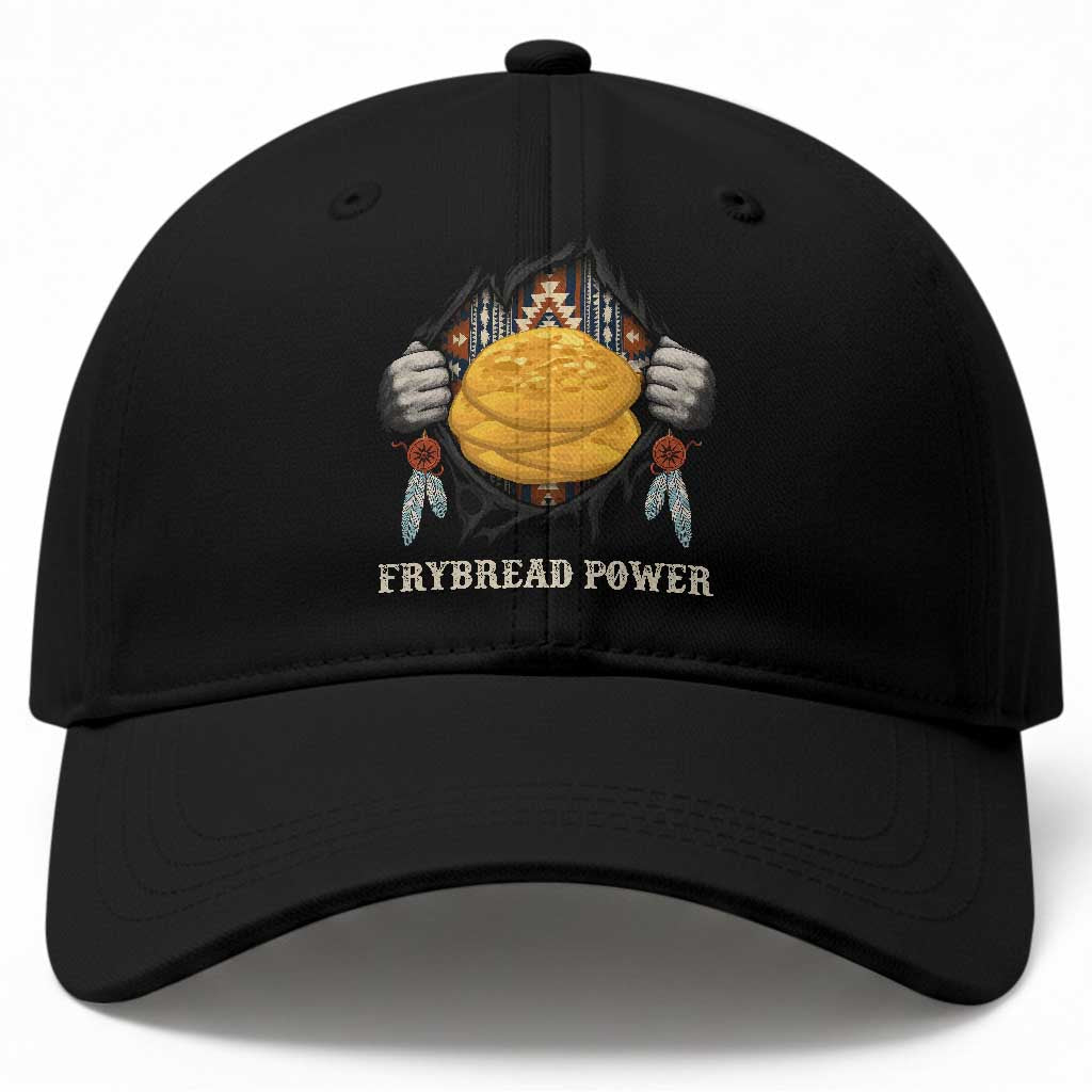 Frybread Power Baseball Cap Native American Indian Food