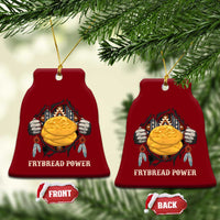 Frybread Power Ceramic Ornament Native American Indian Food
