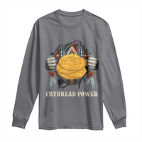 Frybread Power Long Sleeve Shirt Native American Indian Food - Wonder Print Shop