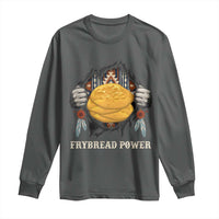 Frybread Power Long Sleeve Shirt Native American Indian Food - Wonder Print Shop