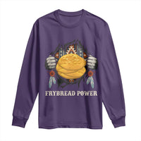 Frybread Power Long Sleeve Shirt Native American Indian Food - Wonder Print Shop