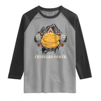 Frybread Power Raglan Shirt Native American Indian Food - Wonder Print Shop