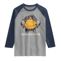 Frybread Power Raglan Shirt Native American Indian Food - Wonder Print Shop