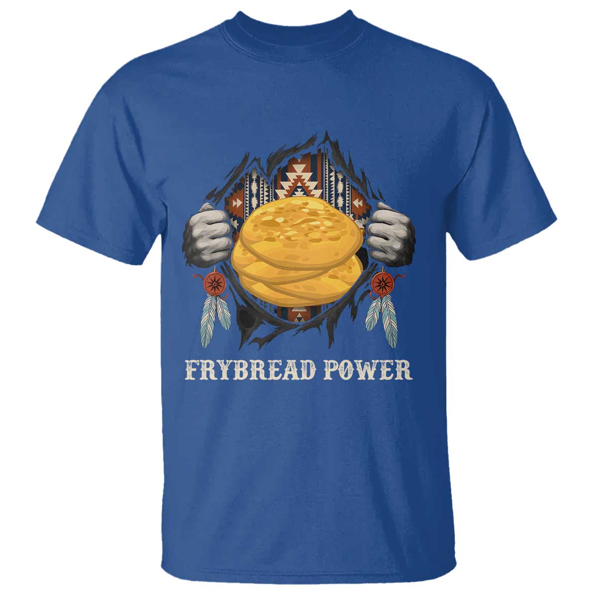 Frybread Power T Shirt Native American Indian Food - Wonder Print Shop