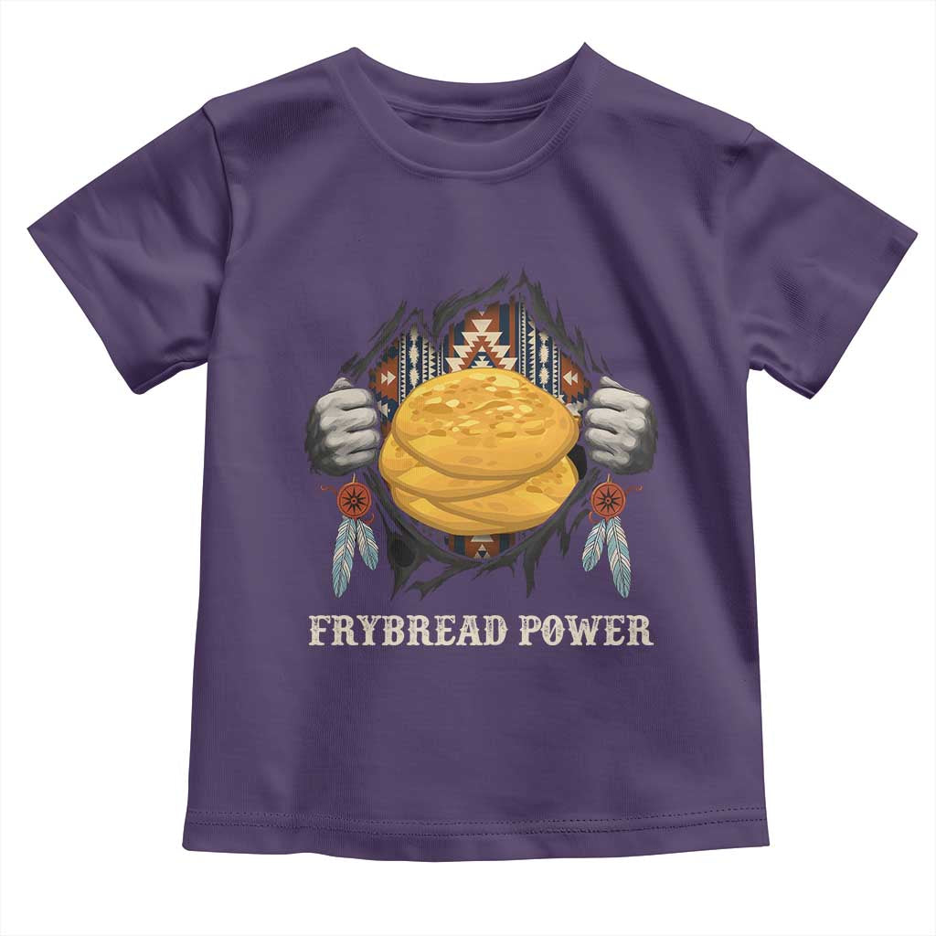 Frybread Power Toddler T Shirt Native American Indian Food - Wonder Print Shop