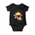 Oglala Lakota Native American Medicine Wheel Feathers Baby Onesie - Wonder Print Shop