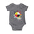 Oglala Lakota Native American Medicine Wheel Feathers Baby Onesie - Wonder Print Shop