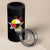 Oglala Lakota Native American Medicine Wheel Feathers 4 in 1 Can Cooler Tumbler - Wonder Print Shop