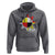 Oglala Lakota Native American Medicine Wheel Feathers Hoodie - Wonder Print Shop
