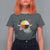 Oglala Lakota Native American Medicine Wheel Feathers T Shirt For Women - Wonder Print Shop