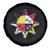 Oglala Lakota Nation Medicine Wheel Native American Spare Tire Cover - Wonder Print Shop