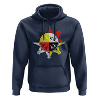 Oglala Lakota Nation Medicine Wheel Native American Hoodie - Wonder Print Shop