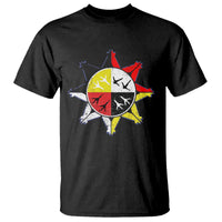 Oglala Lakota Nation Medicine Wheel Native American T Shirt - Wonder Print Shop