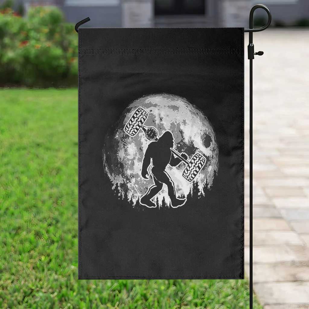 Funny Bigfoot Offroad Car Night Stroll Adventure Garden Flag - Wonder Print Shop