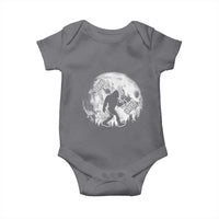 Funny Bigfoot Offroad Car Night Stroll Adventure Baby Onesie - Wonder Print Shop