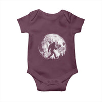 Funny Bigfoot Offroad Car Night Stroll Adventure Baby Onesie - Wonder Print Shop