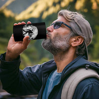 Funny Bigfoot Offroad Car Night Stroll Adventure 4 in 1 Can Cooler Tumbler - Wonder Print Shop