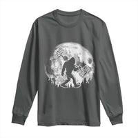 Funny Bigfoot Offroad Car Night Stroll Adventure Long Sleeve Shirt - Wonder Print Shop