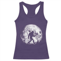 Funny Bigfoot Offroad Car Night Stroll Adventure Racerback Tank Top - Wonder Print Shop