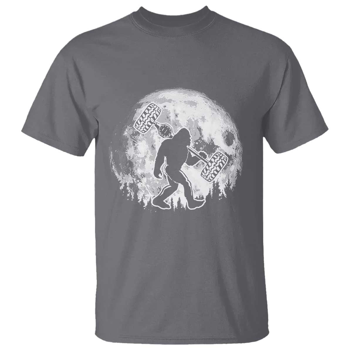 Funny Bigfoot Offroad Car Night Stroll Adventure T Shirt - Wonder Print Shop