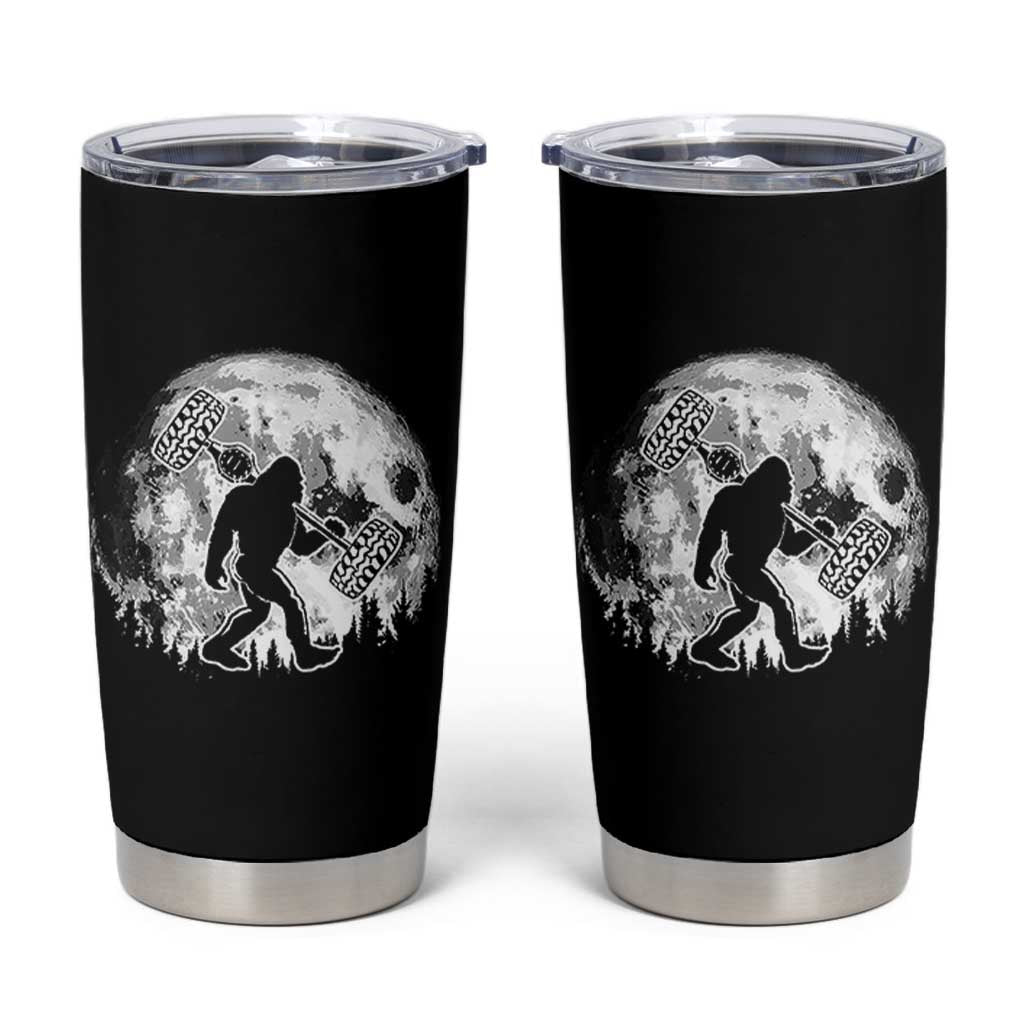 Funny Bigfoot Offroad Car Night Stroll Adventure Tumbler Cup - Wonder Print Shop
