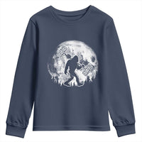 Funny Bigfoot Offroad Car Night Stroll Adventure Youth Sweatshirt - Wonder Print Shop