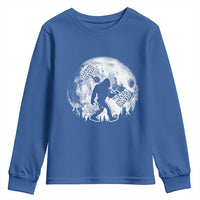 Funny Bigfoot Offroad Car Night Stroll Adventure Youth Sweatshirt - Wonder Print Shop