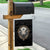Native American White Buffalo And Eagle Feathers Garden Flag - Wonder Print Shop