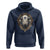 Native American White Buffalo And Eagle Feathers Hoodie - Wonder Print Shop