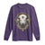 Native American White Buffalo And Eagle Feathers Long Sleeve Shirt - Wonder Print Shop