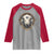 Native American White Buffalo And Eagle Feathers Raglan Shirt - Wonder Print Shop