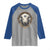 Native American White Buffalo And Eagle Feathers Raglan Shirt - Wonder Print Shop