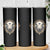 Native American White Buffalo And Eagle Feathers Skinny Tumbler - Wonder Print Shop