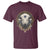 Native American White Buffalo And Eagle Feathers T Shirt - Wonder Print Shop